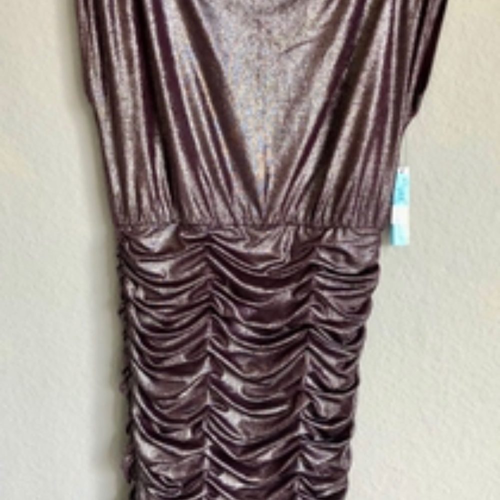 Alice + Olivia Cocktail/ Party Short Dress in Plum
